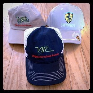 NWT Racing Baseball hats